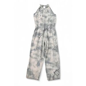 Anthropologie Cloth & Stone Women's Tie Dye Sleeveless Cropped Jumpsuit Small